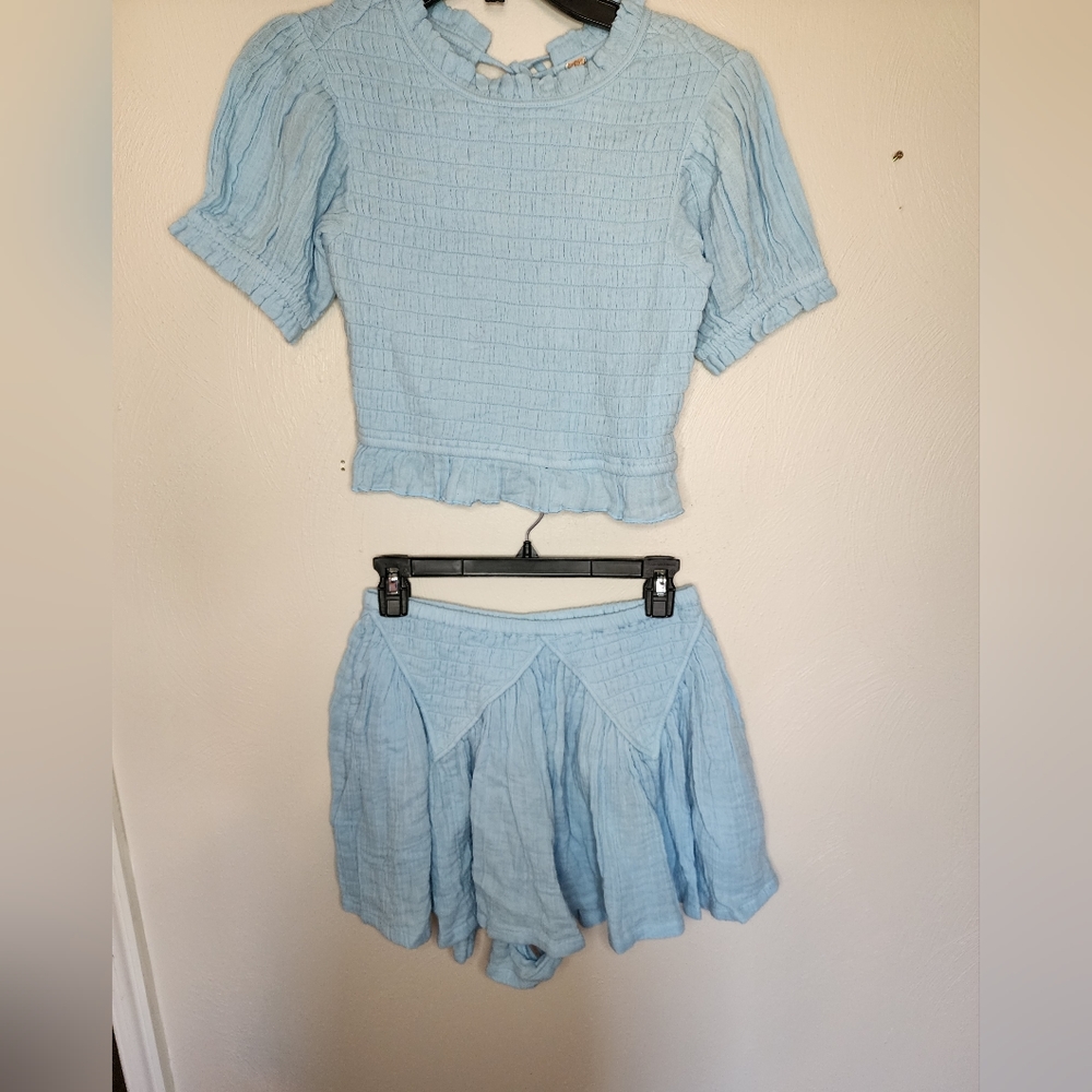 NWOT Free people light blue set